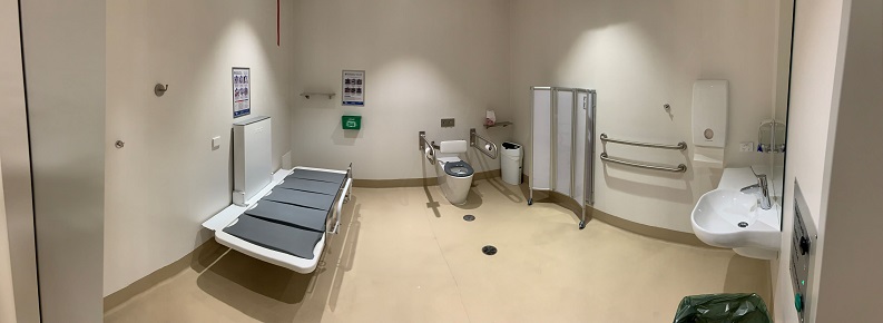 A changing places facility has been installed at Modbury Hospital