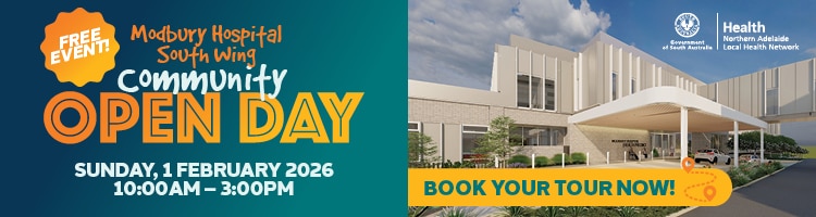 Modbury Hospital South Wing Open Day February 2026 Modbury Hospital South Wing Open Day February 2026