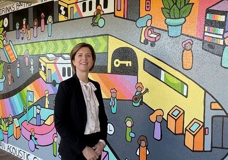 With population growth also comes social, education, training and employment needs, says Melanie Schmidtke. Photographed at Tea Tree Plaza Interchange. With population growth also comes social, education, training and employment needs, says Melanie Schmidtke. Photographed at Tea Tree Plaza Interchange.