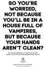 Hand hygiene poster - So You&aposre Worred.